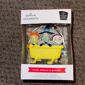 Shock, Lock, & Barrel Ornament Nightmare Before Christmas